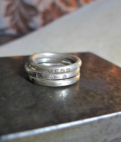 silver rings for girls. Silver rings are $150,