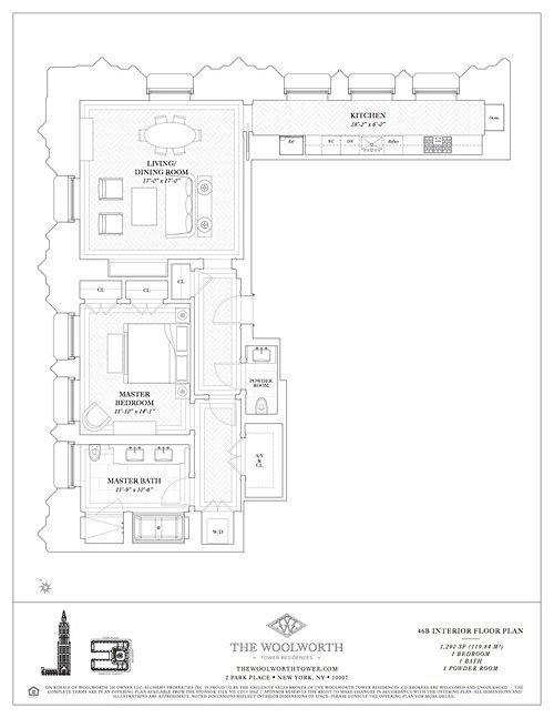 Tribeca Citizen In the News Floor Plans for the