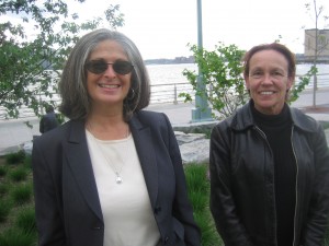 Connie Fishman (left) and Signe Nielsen