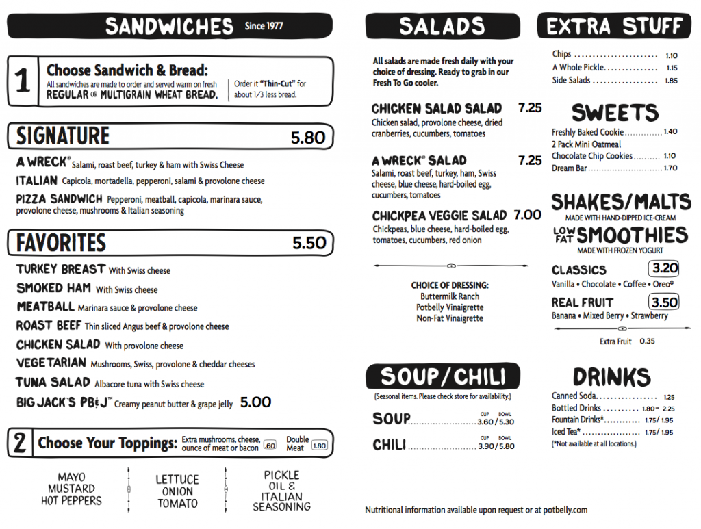Tribeca Citizen First Impressions Potbelly Sandwich Shop