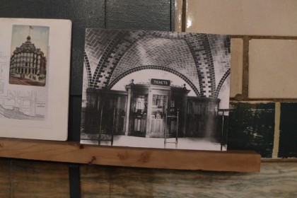 old city hall subway station ticket booth photo