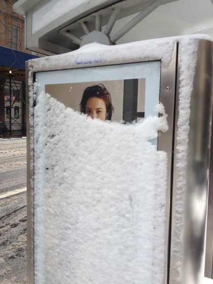 snowstorm broadway phone booth