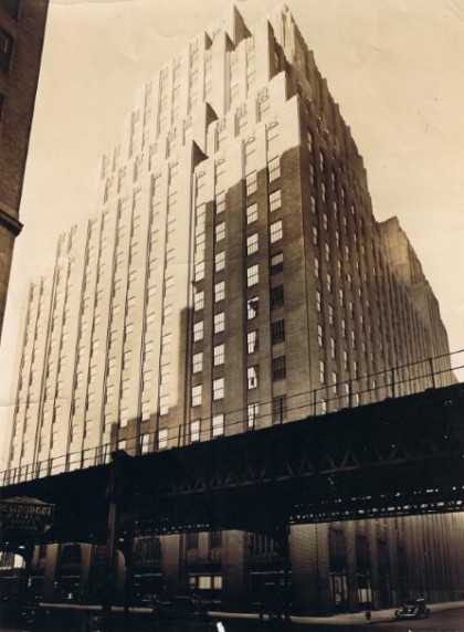 Western Union Building 1940s courtesy Joan Pantzer