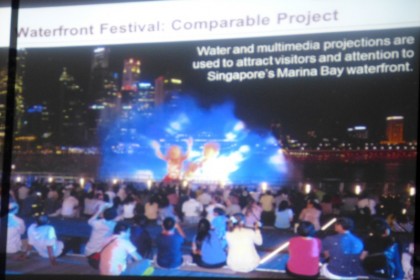 LoMa Lights waterfront activation