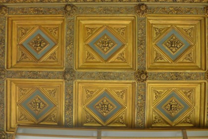 Woolworth Building gold ceiling