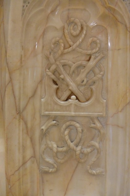 Woolworth Building marble detail