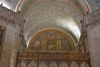 Woolworth Building mezzanine painting