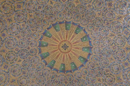 Woolworth Building mosaic ceiling2