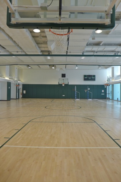 Asphalt Green lower level basketball court