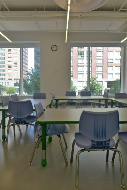Asphalt Green upper level classroom