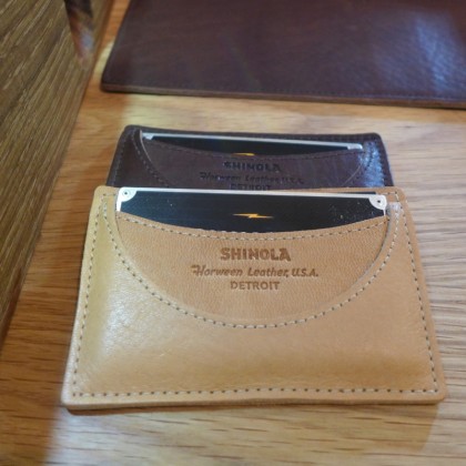Shinola card case