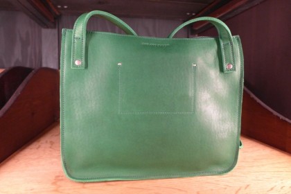 Shinola green bag