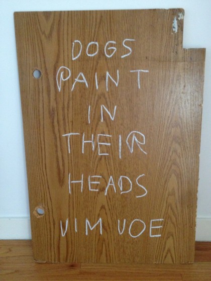 Dogs Paint in Their Heads Jim Joe