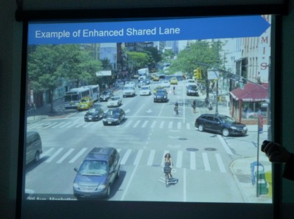 CB1 DOT bike lane shared lane example11