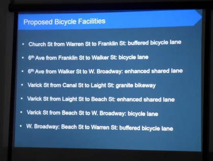 CB1 DOT bike lanes facilities list2