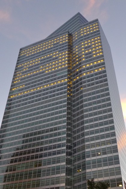 Should the SEC investigate whether Goldman Sachs is using its lights to send encoded messages?