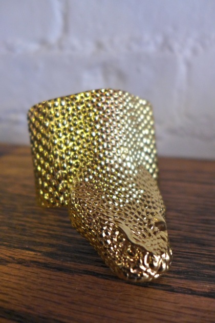 Robin Brouillette snake cuff