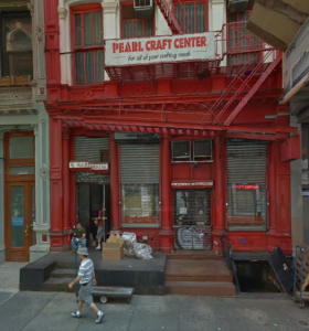 Pearl Craft Center 42 Lispenard courtesy Google Maps