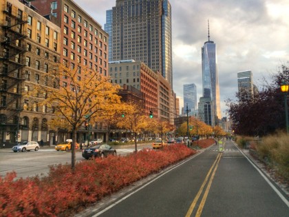 West Street in autumn by Michael Rudzena