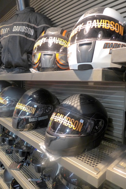 Harley-Davidson of NYC helmets