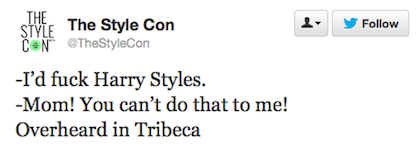 tweet Harry Styles