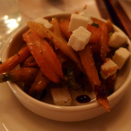 Telepan Local grilled carrots