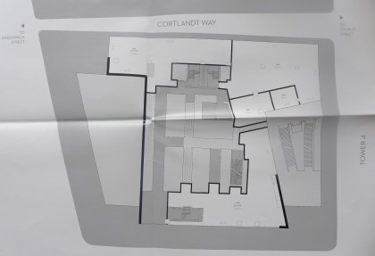 World Trade Center retail floor plans Upper Level 2 Tower 4