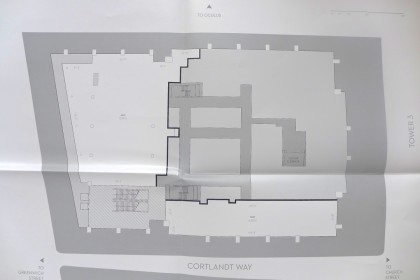 World Trade Center retail floor plans Upper Level 3 Tower 3