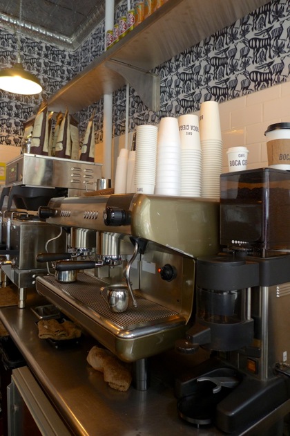 Cafe Boca Ciega machine