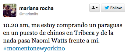 tweet Naomi Watts
