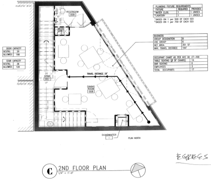11 Sixth Ave second floor plan