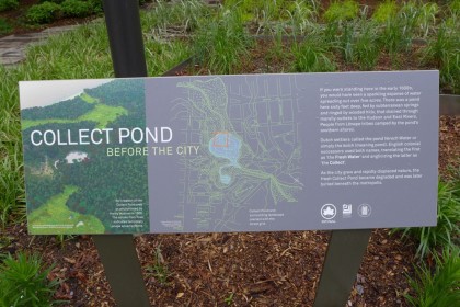 Collect Pond Park signage1
