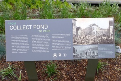 Collect Pond Park signage5