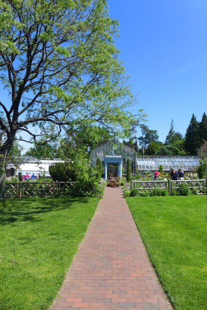 Wave Hill greenhouse