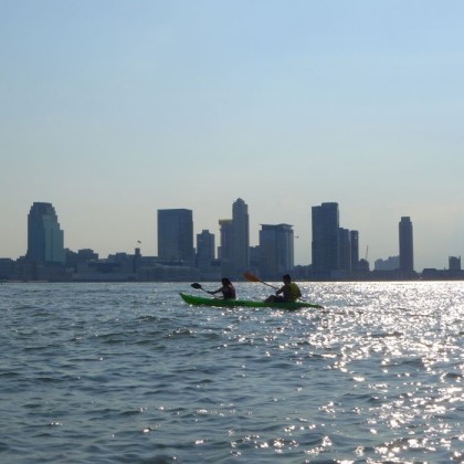 Downtown Boathouse kayaking other lesser kayakers