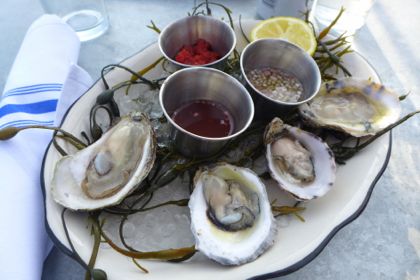 Grand Banks oysters shelled