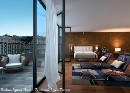 Hudson Square Hotel rendering penthouse