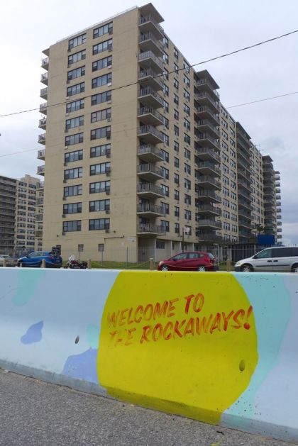 Rockaways welcome sign