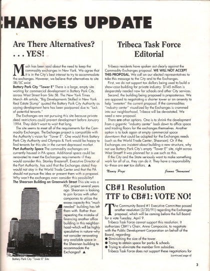 Tribeca Task Force pamphlet vol1 no2 p3