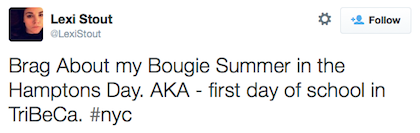 tweet bougie summer