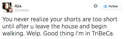 tweet shorts too short