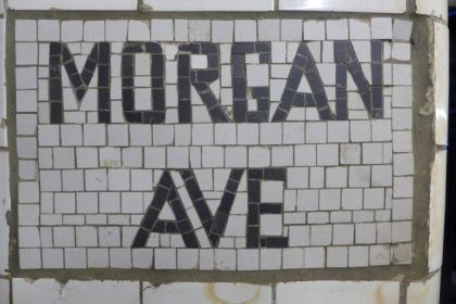 Bushwick Morgan Ave street sign