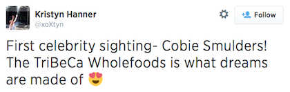 tweet Cobie Smulders
