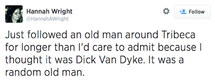 tweet Dick van Dyke