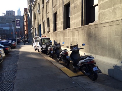 NYPD 1st precinct parking