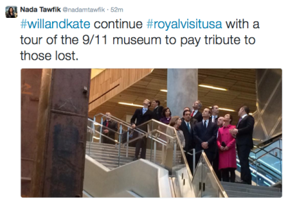Will and Kate at 911 Museum