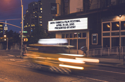 Tribeca FIlm Festival 2015 marquee