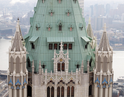 Woolworth Building seen from 30 Park Place by Curbed