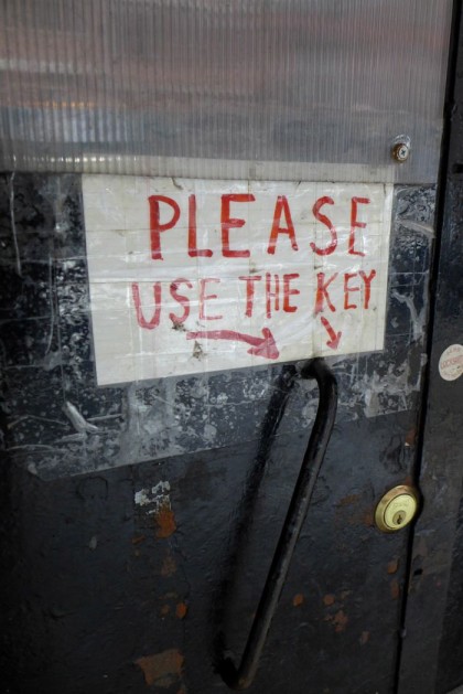 where in tribeca please use the key