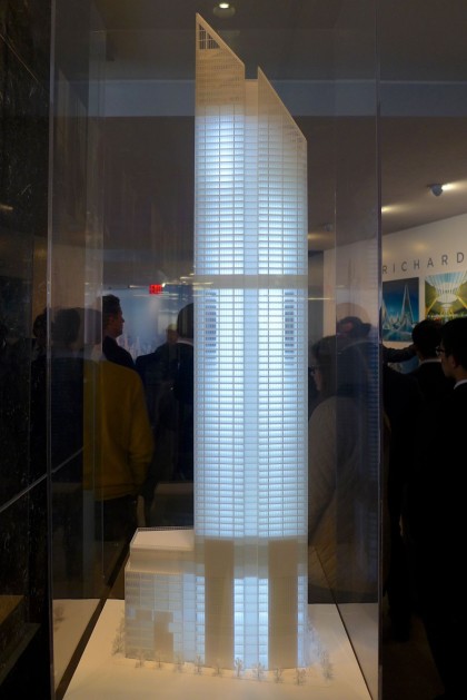2 World Trade Center model